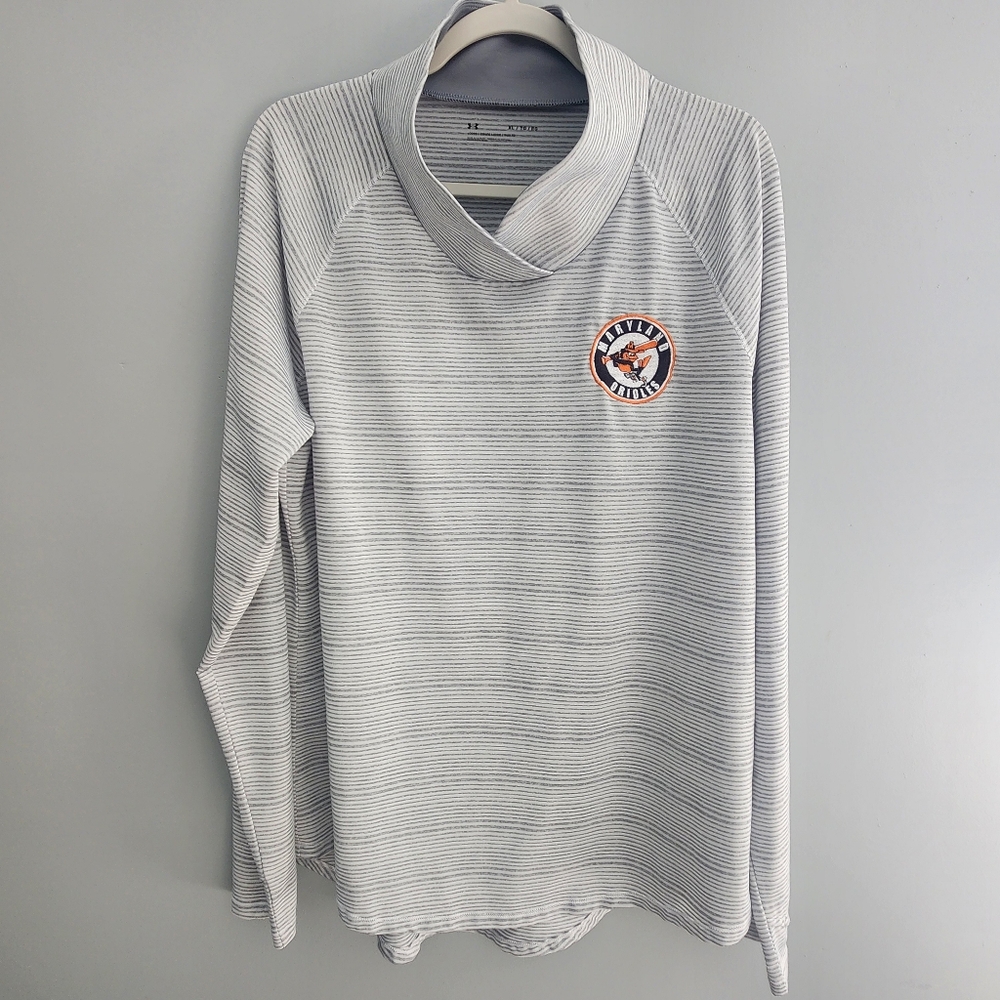 Women's Under Armour Long Sleeve Zinger Baltimore Orioles Pullover